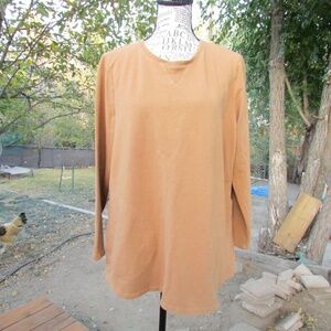 D&Co Active Oversized Tan Sweatshirt